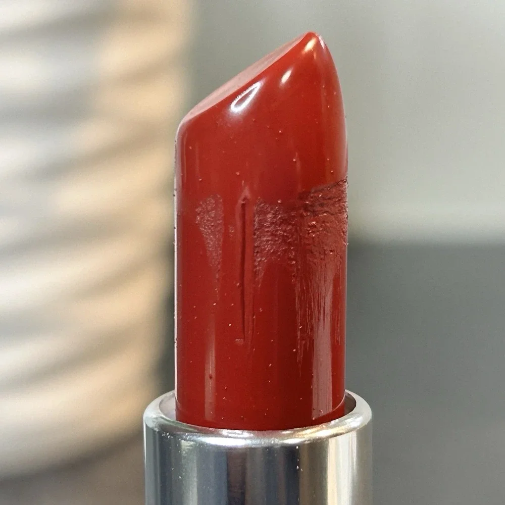 NEW Clinique RED DRAMA Colour Surge Long‎ Last Lipstick Full Size Green Tube